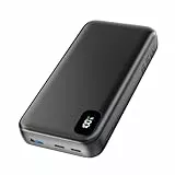 A ADDTOP 65W 20000mAh Power Bank, PD3.0 QC 4.0 Externe Handyakkus für Laptop, Schnellladung Tragbares Ladegerät 2 USB-C &1 USB A Externer Pack für Computers Tablet Phone 17 16 15 14