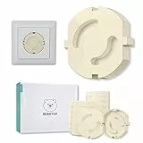 Steckdosen Kindersicherung zum Stecken von BEARTOP | starker Halt | verbesserte Passform | Kindersicherung, Babysicherung | Steckdosenkappe Steckdosenkinderschutz | Zufriedenheitsgarantie (3 Jahre)*