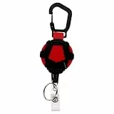 NUOBESTY Schlüsselanhänger Einziehbarer Schlüsselanhänger Mit Kunststoff-schlüsselschnalle Ideal Für Den Gürtel