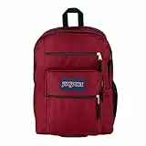 JanSport BIG STUDENT Großer Rucksack, 15 inch -Laptopfach, Russet Red (Rot)
