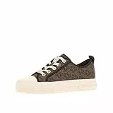 MICHAEL KORS Damen Evy LACE UP Sneaker, Brown, 40 EU