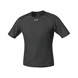 GORE WEAR Herren M Windstopper Base Layer Shirt, Schwarz, XL EU