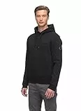 Ragwear KRESY Herren Männer Kapuzenpulli,Kapuzenpullover,Hoodie,Pullover mit Kapuze,Schwarz,S
