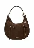 Marc O'Polo Leder Schultertasche Umhängetasche Philine Hobo Bag Coffee Brown braun