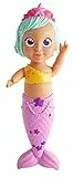 Simba 105030007 - New Born Baby Meerjungfrau, badefähige Vollvinylpuppe mit Farbwechselfunktion, leicht zu trocknen, Spielpuppe, Badewannenspielzeug, 30cm, ab 2 Jahre