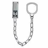 Maximex Türgriff-Kette abschließbar, kein Anbohren notwendig, optimaler Schutz für Haushund Eingangstüren, einfachste Anwendung, auch für Metallkunde Glastüren geeignet