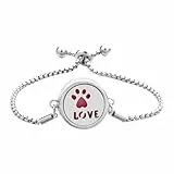 Lufterfrischer, Parfüm, Öl, Diffusor, verstellbar, Edelstahl, Armband, Schmuck, Damen, Geschenk, Öl