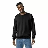 UGP Campus Apparel Gildan Heavy Blend Herren-Sweatshirt mit Rundhalsausschnitt — Größe L — Schwarz