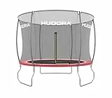 HUDORA Trampolin Fantastic in versch. Größen - Gartentrampolin mit Sicherheitsnetz - Sporttrampolin für bis zu 100kg - Familien-Trampolin mit extra breiter Randabdeckung für Kinder & Erwachsene