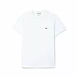 Lacoste Herren T-Shirt Th6709 , Weiß (Blanc) , Large (Herstellergröße: 5)