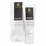 SOLITAIRE Brilliant Schuhcreme Farblos/Neutral, mit Farbauffrischung für Glattleder und intensive Pflege und leichte Imprägnierung für Schuhe, Taschen, Kleidung, mit Schwammaufträger, 75ml