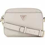 GUESS Umhängetasche Meridian Girlfriend Camera Bag Ivory hellgrau