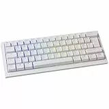 Ducky One X Mini Wireless Gaming Tastatur Weiß – 60%, Induktive Switches, Tri-Mode-Konnektivität USB-C, 2.4GHz, Bluetooth, Rapid Trigger, Einstellbare Auslösung, RGB, ISO deutsch