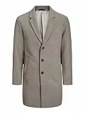 JACK & JONES Male Wollmantel Wollmantel