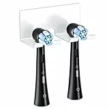 GGQ Zahnbürstenhalter Elektrische Zahnbürste - Zahnbürstenhalter Wand Ohne Bohren, Aufsteckbürsten Halter, Elektrische Zahnbürste Halterung, Selbstklebend Zahnbürstenkopf Halter (Weiß, Klein)