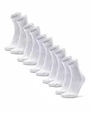 DANISH ENDURANCE Expert Pro Sportsocken, Halbhohe Trainingssocken, Funktionssocken, Schweißableitend & Atmungsaktiv, Unisex, Damen & Herren, 3 oder 5 Paar