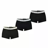 EMPORIO ARMANI Men's Stretch Cotton Core Logoband 3-Pack Trunk, BLACK/BLACK/BLACK, XL