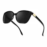 Myiaur Sonnenbrille Damen Polarisierte UV400 Sonnenbrillen mit Katzenaugen Design für Autofahren & Outdoor, Leichtes Modische