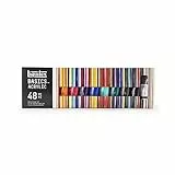 Liquitex 3699395 Basics Acrylfarben Set – 48 x 22ml Tuben, lichtechte Acrylfarben, mittlere Viskosität, brillante Farben, ideal für Leinwand, Mixed Media & Acrylmalerei