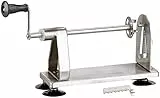 Rosenstein & Söhne Kartoffelschneider: Spiralschneider mit Edelstahlklinge für Gemüse & Co (Kartoffelspiralschneider, Spiralschneider Edelstahl, Pommesschneider)