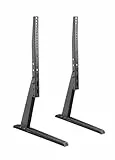 mywall HP36L Universal Standfuß für Flchbildschirme, 37-70 Zoll (94-178cm), bis 35Kg Schwarz