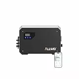 ALLWEI Balkonkraftwerk mit Speicher AC Gekoppelt All-In-One Speichersystem, Bis zu 1314€ Einsparung,1600Wh LiFePO4 Powerstation Grid und off-grid All-in-one Gerät, Plug&Play für Power Feed-in,