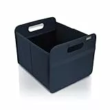 meori Aufbewahrungsbox faltbar Traglast 30 kg - 37cm 32cm 27.5cm Größe M - Marine Blue