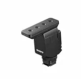 Sony ECM-B10, Kabelloses Shotgun Mikrofon, Rauschunterdrückung, einfache Bedienung, Ideal für Kameras, Interviews, Vlogs, Content Kreation, Streaming