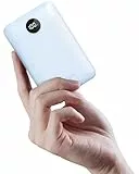 VEGER Power Bank 20000mAh klein 22.5W, Powerbank USB C Schnelles Aufladen Externe Handyakkus PD/QC3.0, Klein Aber Stark Akkupack Tragbares Ladegerät kompatibel mit iPhone iPad Samsung Tablet usw(Blau)