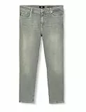 7 For All Mankind Damen Relaxed Skinny Closing Act Jeans, Grau, 24W EU