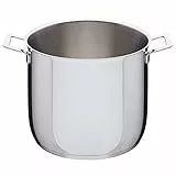 Alessi 'POTS & PANS' Topf aus Edelstahl, Silber, 24 cm