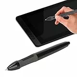 PEN68D Zeichentablett-Stift, 8192 Druckstufe, Akku-Stift für Grafiktablett GT 191/GT 221 PRO/GT 156HD V2/GT 220 V2, empfindlicher Stift mit ergonomischem Design für Künstler und