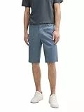 TOM TAILOR Herren 1044706 Bermuda Shorts, 37216 - Blue Triangle Print, 33 EU
