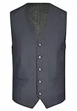 HECHTER PARIS Herren Waistcoat Shape Weste, Navy, 54