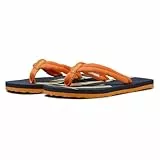 PUMA EPIC FLIP V2 JR, Unisex Flipflop, NEW NAVY-PISTACHIO GREEN-ORANGE GLO,