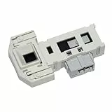 TALENTEC home - Elektrisches Türschloss Kompatibel mit verschiedenen Modellen von Balay, Bosch, Lynx und Siemens Waschmaschinen | Ref. DA003561 | ABS-Kunststoff und Metall | Farbe schwarz und weiß