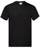 Fruit of the Loom Herren T-Shirt Original T 61-082-0 Black XXL