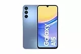 Samsung Galaxy A15 16,5 cm (6.5') Double SIM hybride Android 14 4G USB Type-C 4 Go 128 Go 5000 mAh Bleu, Schwarz