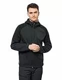 Jack Wolfskin Herren Feldberg Hoody M Jacket, phantom, XL EU