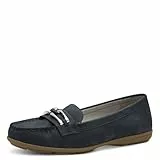Jana Damen Slipper Leicht Vegan, Blau (Dunkelblau), 37 EU