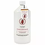 Bioformel LTK-008 1L Milbenspray & Milbenabwehr mit Langzeitwirkung - Anti Milben-Spray für Matratzen, Textilien, Polster & Bett - Bekämpfung von Milben Hausstaubmilben Bettwanzen Parasiten