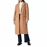 The Drop Damen Mantel Liam Loose Overcoat, Adobe, S