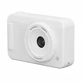 Tbest 40MP 4K HD Digitalkamera mit 8X Zoom Anti Shake Auto Focus 1080p Video für Anfänger Reise -Selfie -Fotografie Abs 2,4 -Zoll -Bildschirm 32 GB Kartenunterstützung (White)