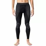 Ladeheid Lange Unterhosen Herren Thermounterwäsche Thermoaktiv Leggings Männer LAGI002 (Schwarz/Graphite, XXL)
