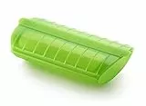 Lékué-Dampfbox, 1-2 Personen, grün, 12.4x24x5 cm
