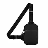 DONGKER Umhängetasche Klein, Wasserdicht Sling Chest Crossbody Bag, Schultertasche Brusttasche zum Umhängen Klein für Jungs, Teenager, Damen, Frauen, Jugend