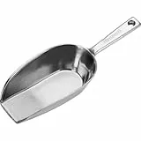 Westmark Abwiege-/Abfüll-/Futter-/Sackschaufel, Füllvolumen: 300 ml (ca. 290 g Mehl), Aluminium, Hygia, Silber, 91512291