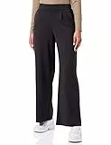ICHI IHKATE SUS Long Wide PA2 Damen Hose Stoffhose mit Stretch hoher Elastikbund weiter Schnitt, Größe:M, Farbe:Black (194008)