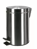 Kleine Wolke Kosmetikeimer Chromfarbig 3 Liter