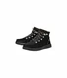 Hey Dude Herren Bradley Leather Fashion Boot, Black, 42 EU